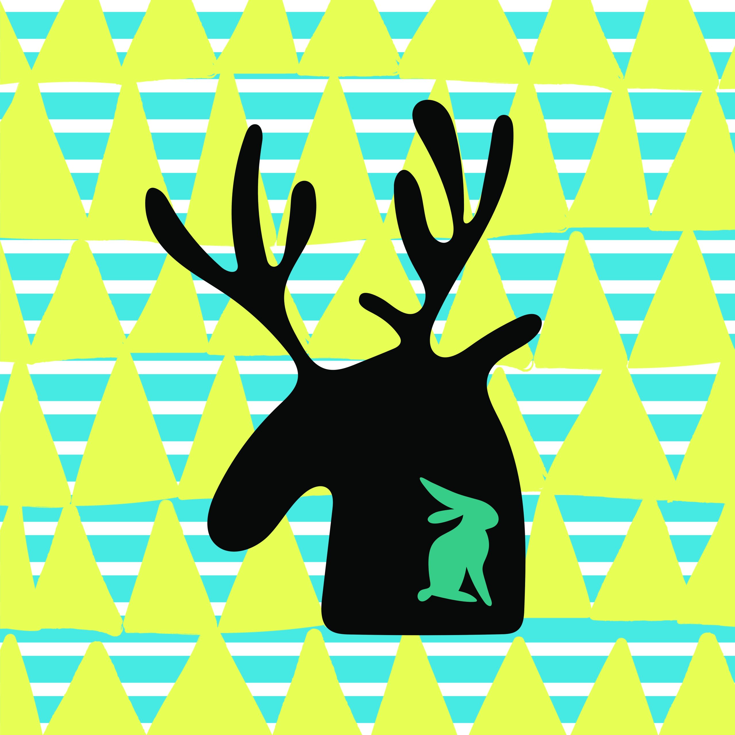 RainyDeer With Rabbit JPEG Scaled